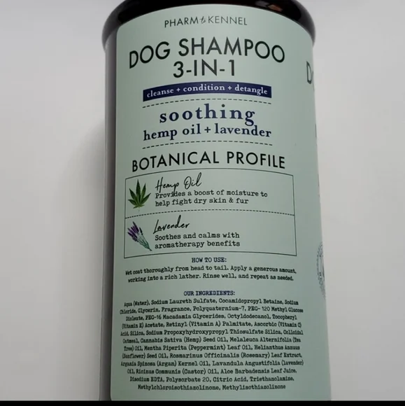 Pharm to Kennel Dog Shampoo 3-IN-1 - Picture 3 of 6